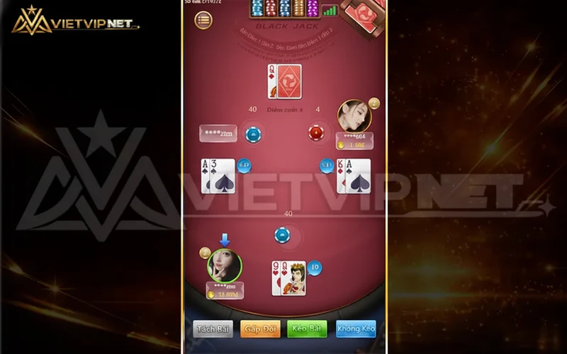 game xì dách tại sảnh Bole của trang Vietvip