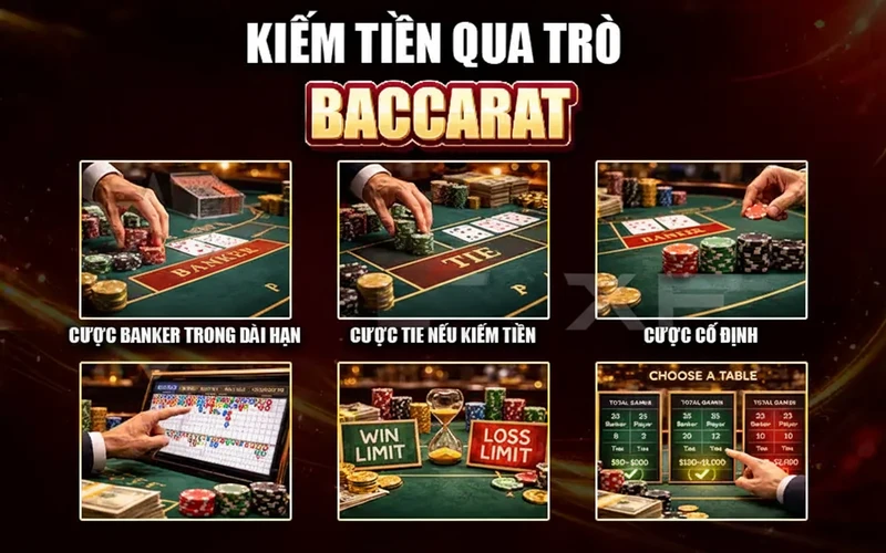kiếm tiền từ Baccarat (百家樂賺錢)