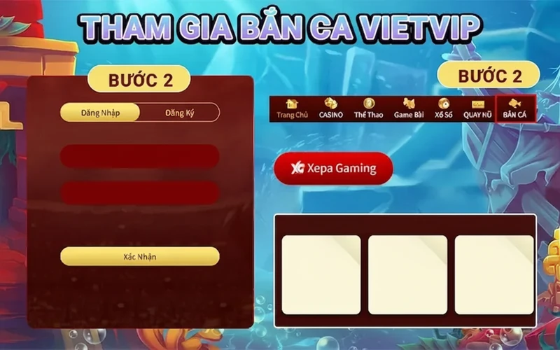 Hướng dẫn tham gia bắn cá Vietvip
