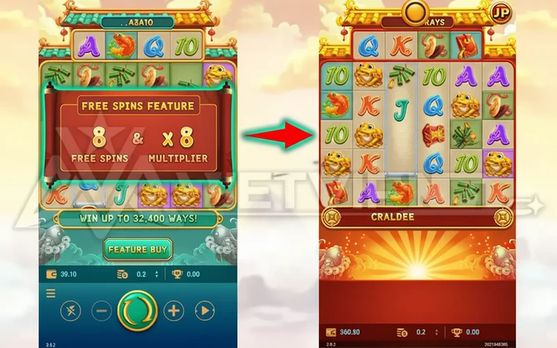 Tính năng vòng quay miễn phí 