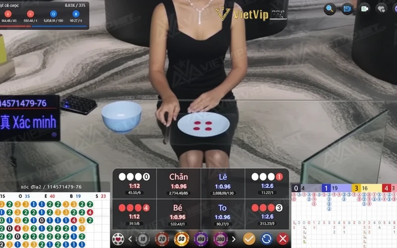 Trò chơi casino Xóc đĩa