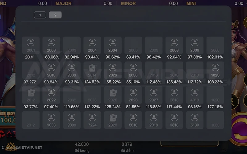 bàn chơi trong Storm of Seth