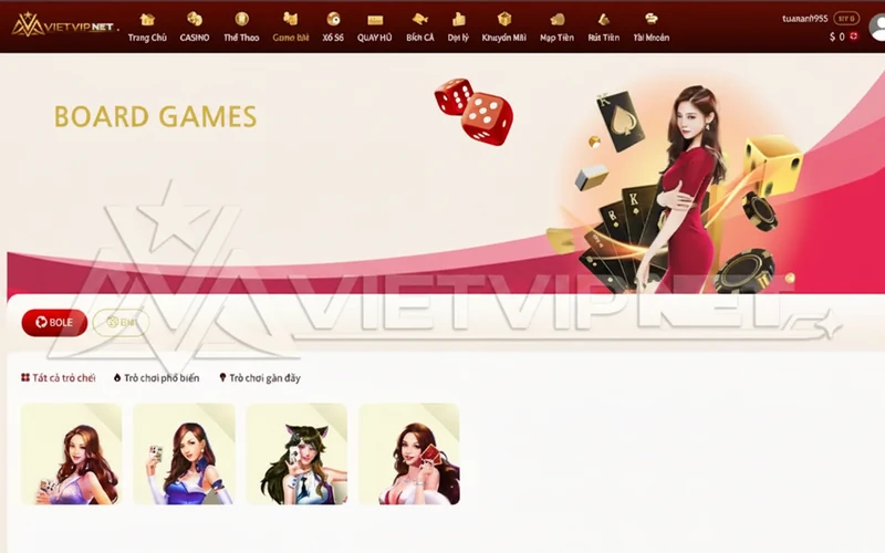 Chơi Mậu binh Vietvip