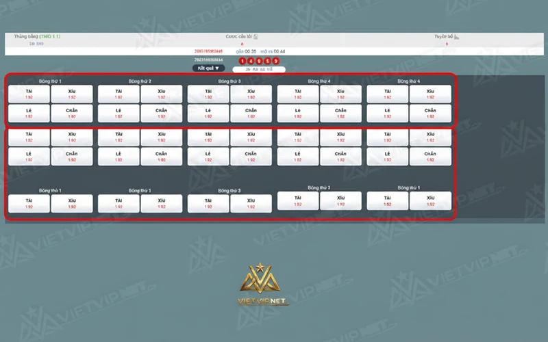 Cược tổng chẵn lẻ và tổng lớn nhỏ Shi Shi Cai